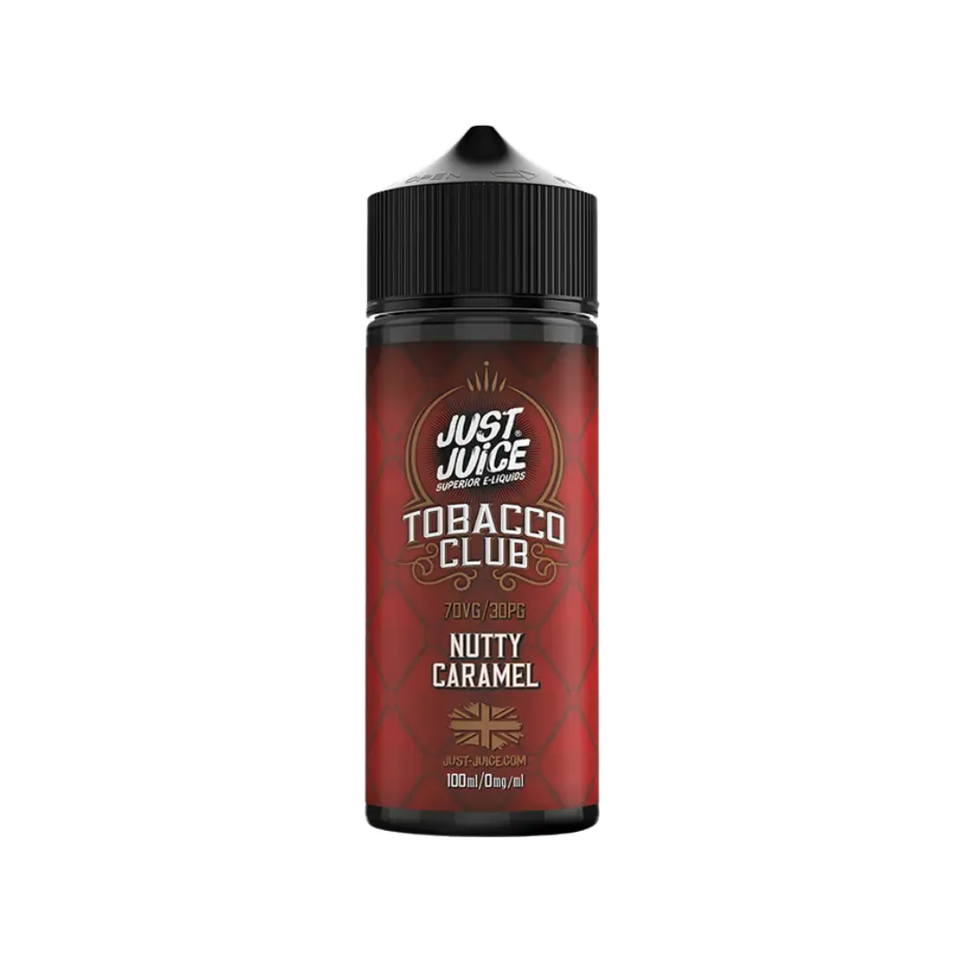 Just Juice Tobacco Club Nutty Caramel 100ml E-liquid