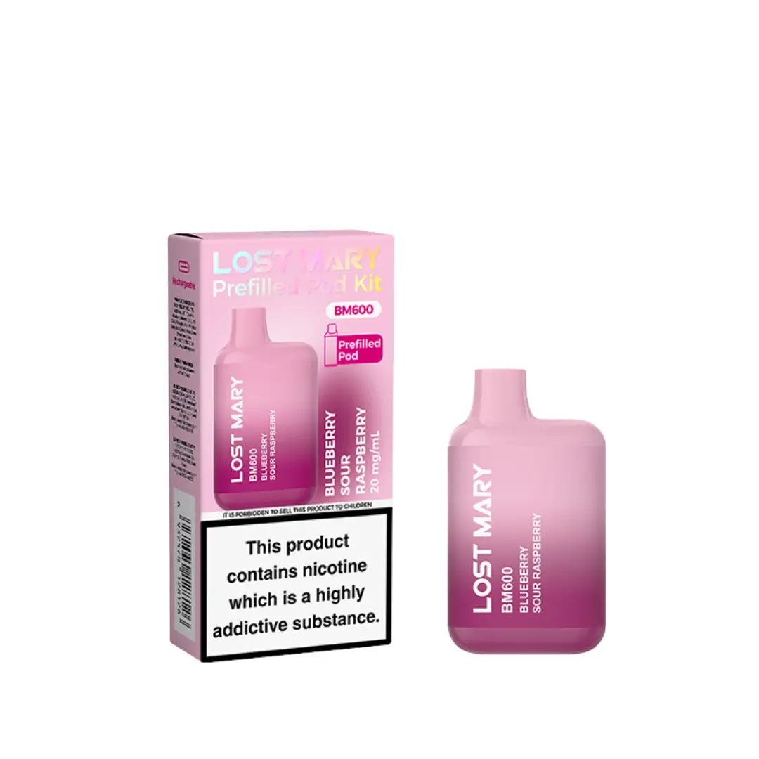 Lost Mary BM600 Prefilled Pod Vape Kit - Image 16