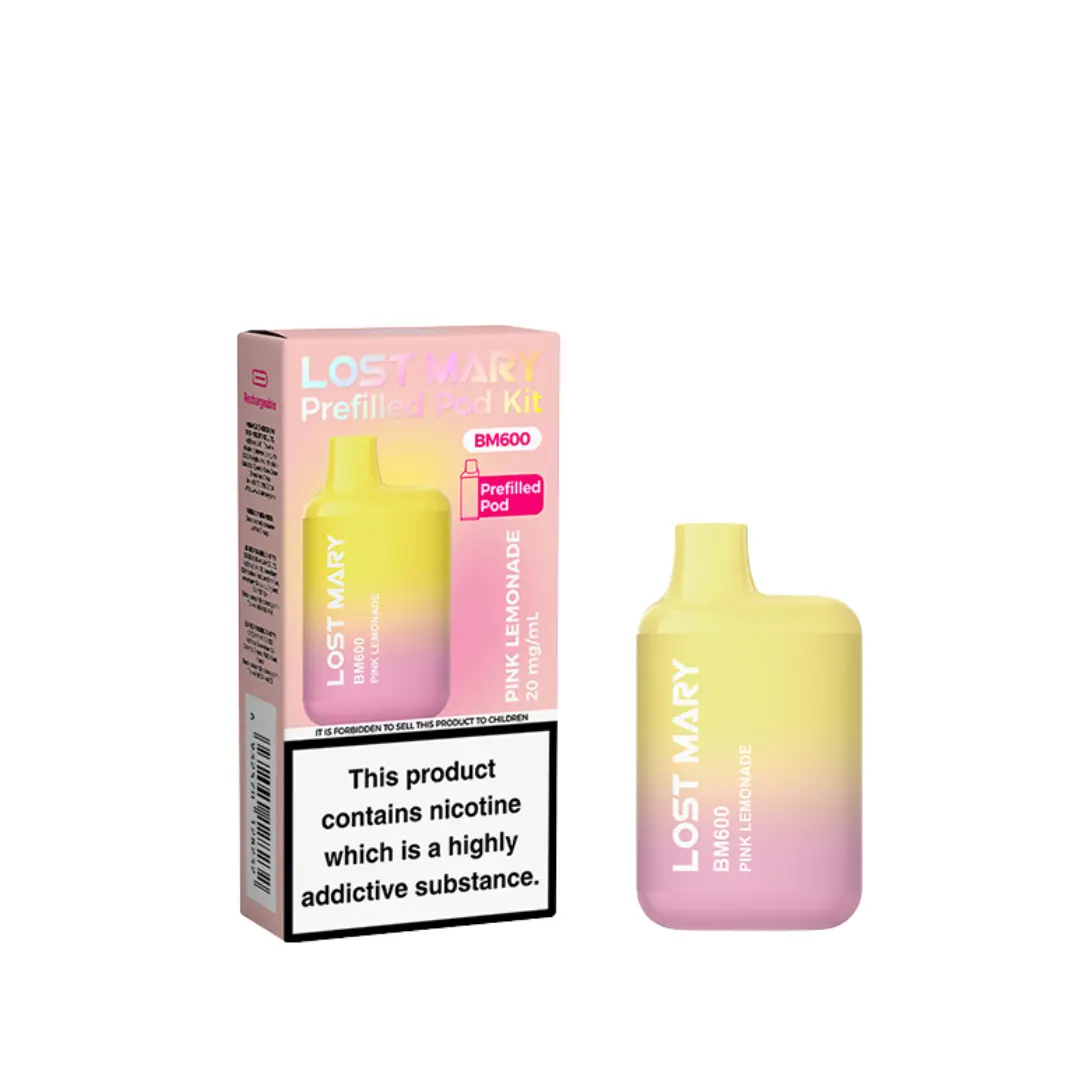 Lost Mary BM600 Prefilled Pod Vape Kit - Image 7