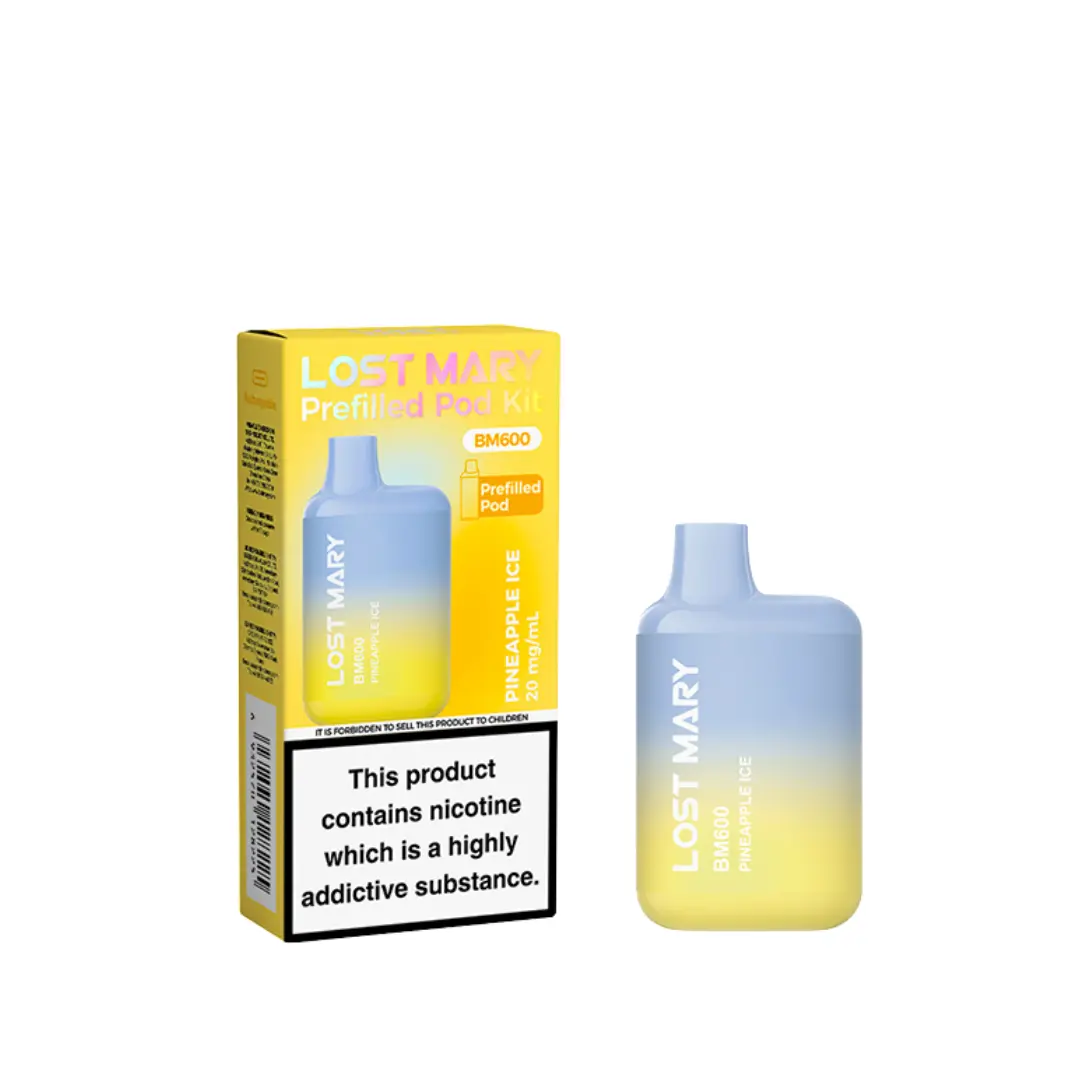 Lost Mary BM600 Prefilled Pod Vape Kit - Image 8