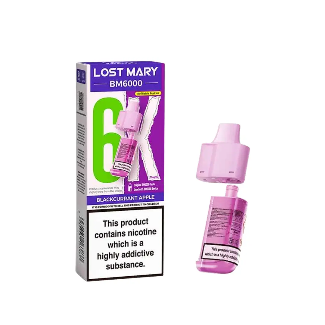 Lost Mary BM6000 Blackcurrant Apple Refill Pod