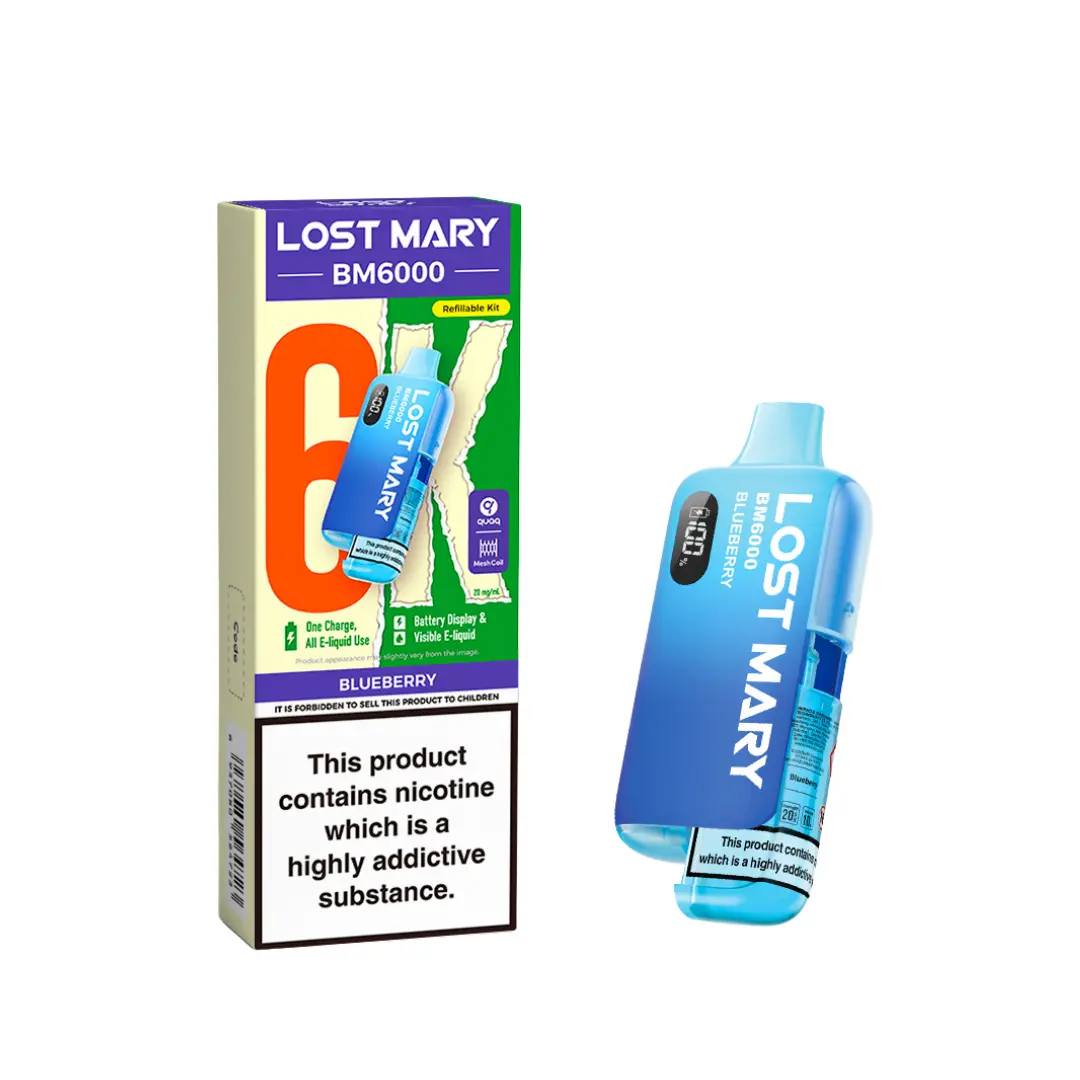 Lost Mary BM6000 Prefilled Pod Vape Kit - Image 10