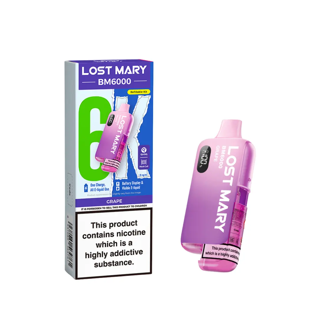 Lost Mary BM6000 Prefilled Pod Vape Kit - Image 17