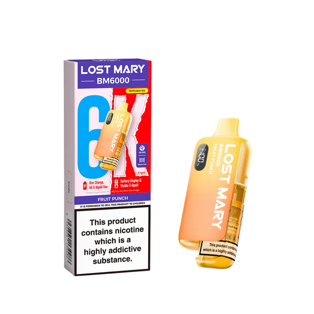 Lost Mary BM6000 Prefilled Pod Vape Kit - Image 18