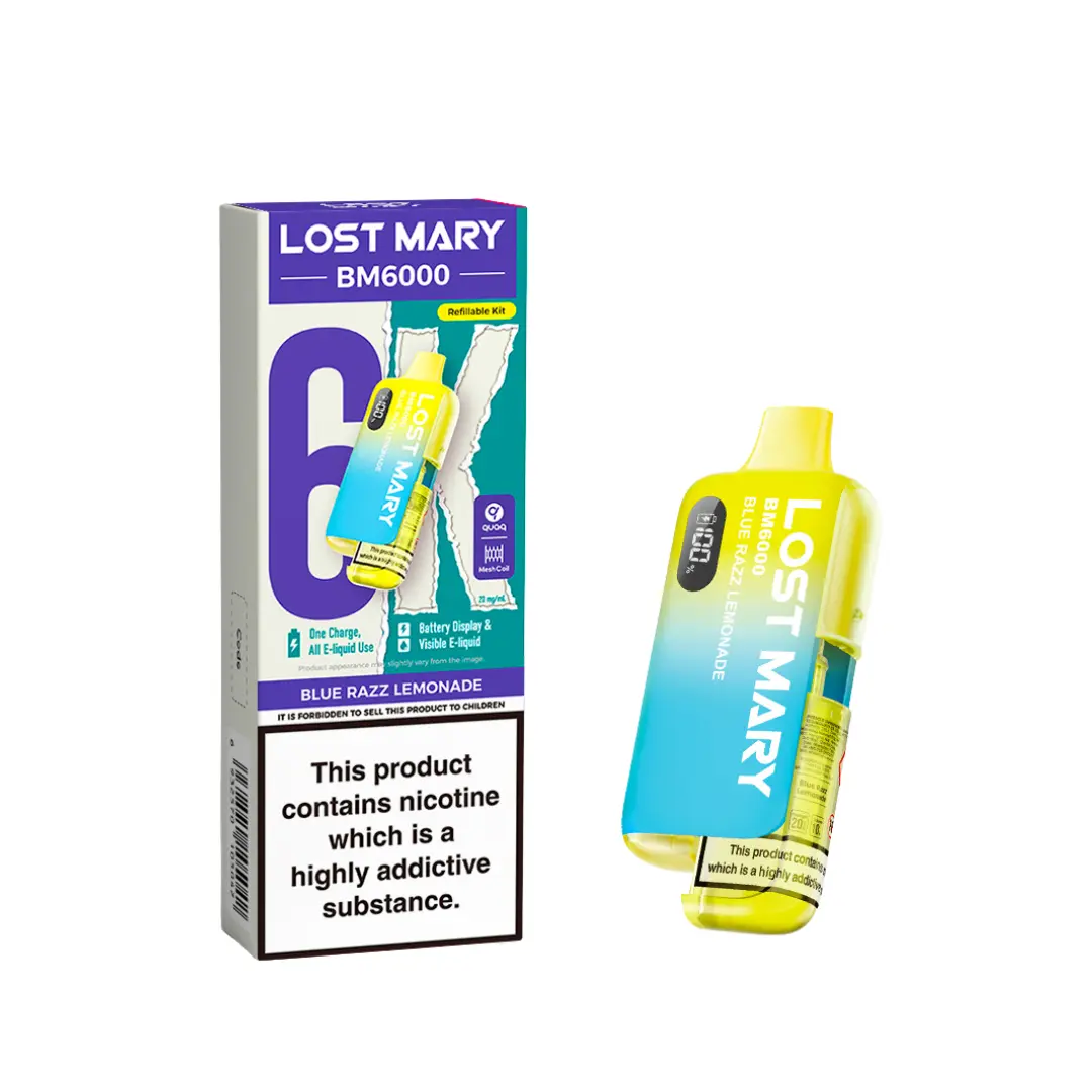 Lost Mary BM6000 Prefilled Pod Vape Kit - Image 6