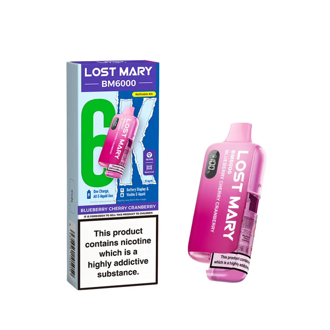 Lost Mary BM6000 Prefilled Pod Vape Kit - Image 7