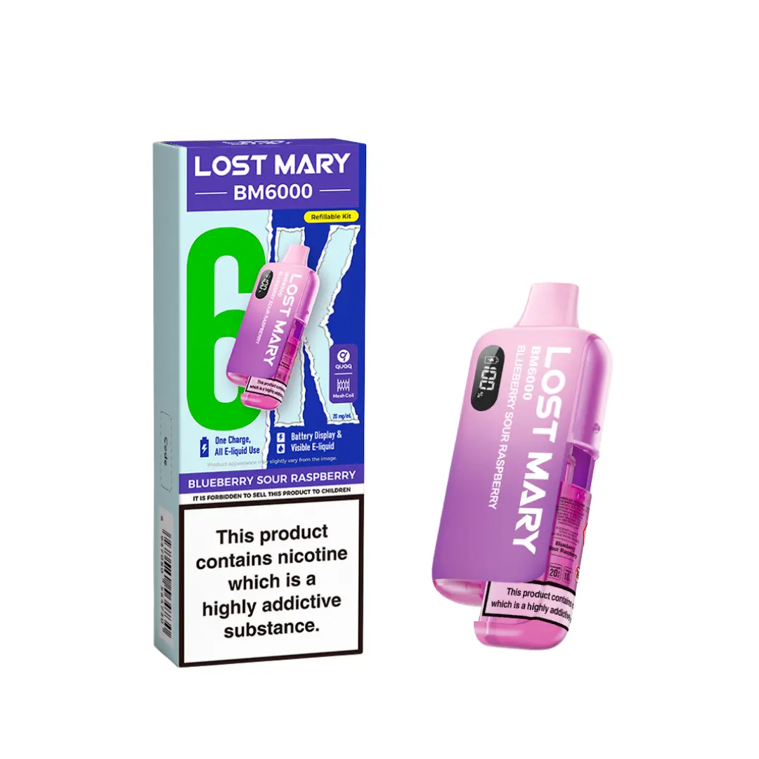 Lost Mary BM6000 Prefilled Pod Vape Kit - Image 9