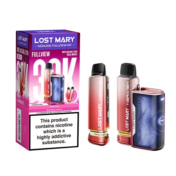 Lost Mary Nera 30K Fullview Prefilled Pod Kit - Image 5