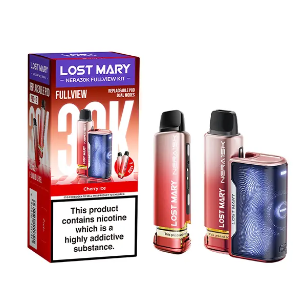 Lost Mary Nera 30K Fullview Prefilled Pod Kit - Image 6