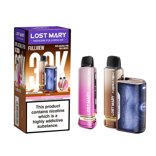 Lost Mary Nera 30K Fullview Prefilled Pod Kit - Image 7