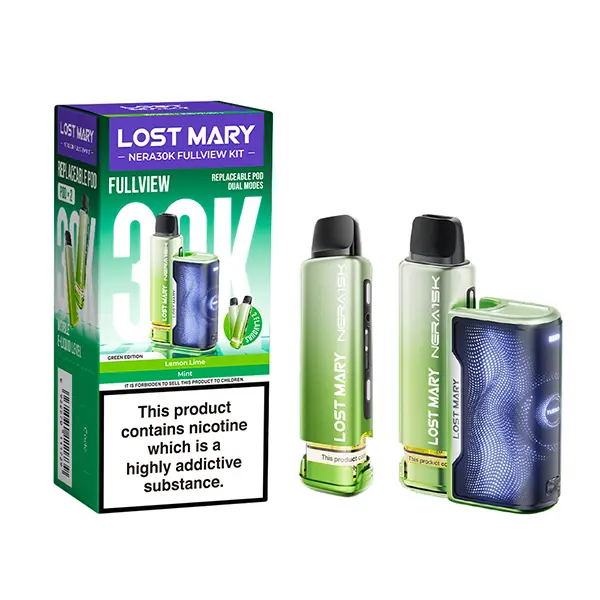 Lost Mary Nera 30K Fullview Prefilled Pod Kit - Image 8