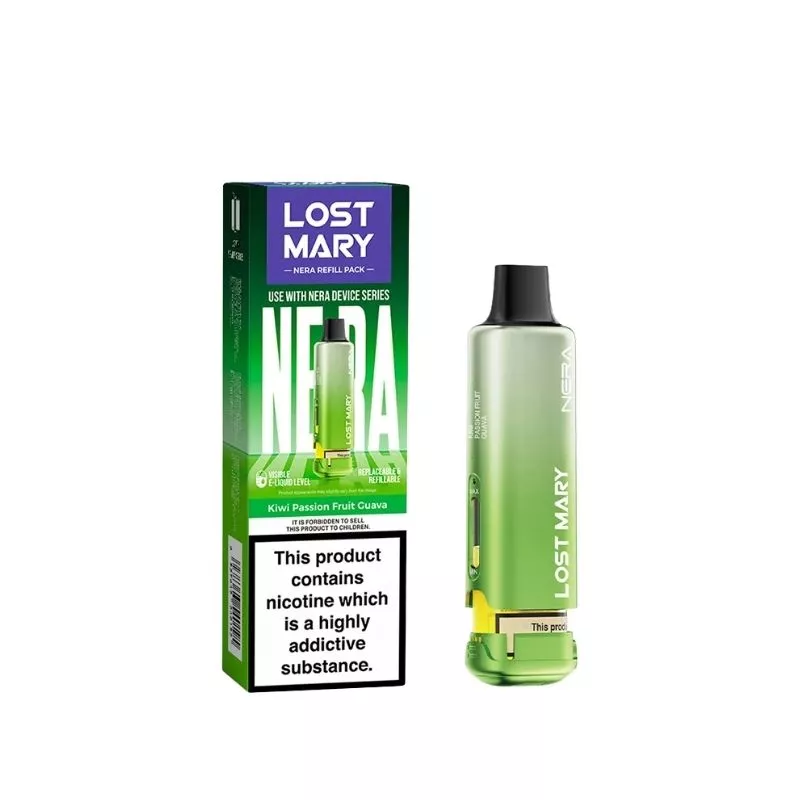 Lost Mary Nera Kiwi Passion Fruit Guava Refill Pod