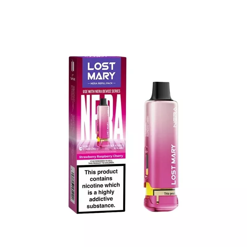 Lost Mary Nera Strawberry Raspberry Cherry Refill Pod