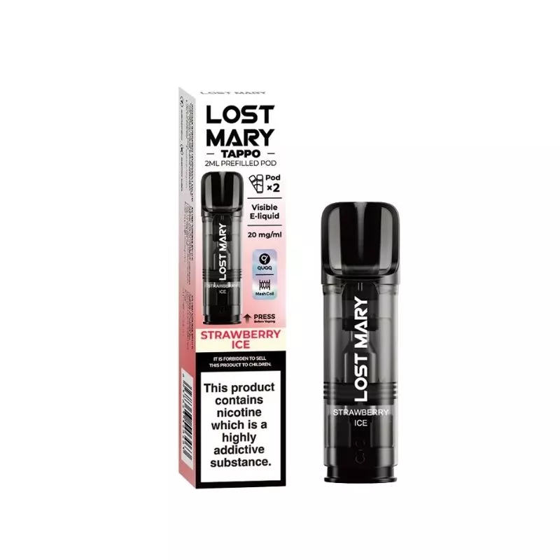 Lost Mary Strawberry Ice Tappo Pods