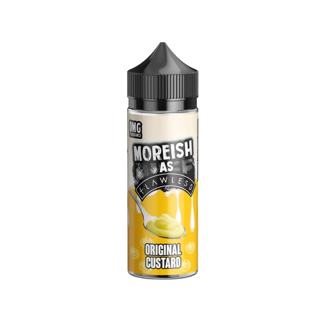 Moreish As Flawless Original Custard 100ml E-liquid