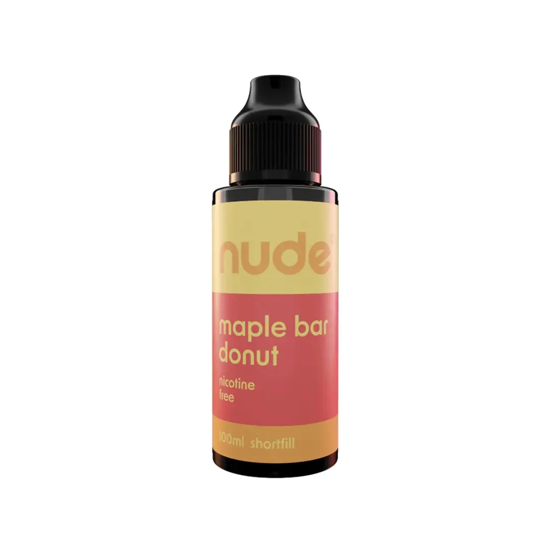 Nude Maple Bar Donut 100ml Shortfill E-liquid