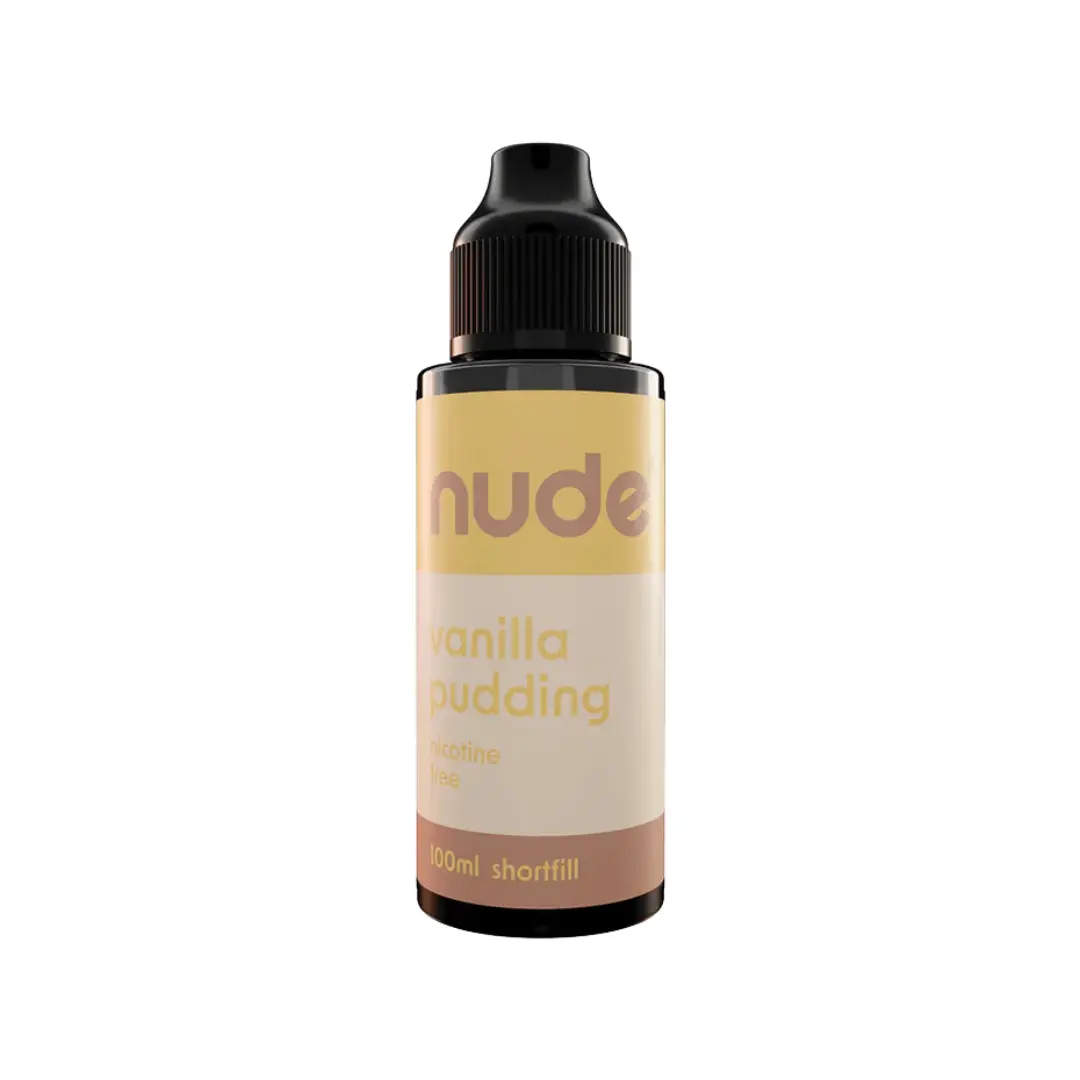 Nude Vanilla Pudding 100ml Shortfill E-liquid