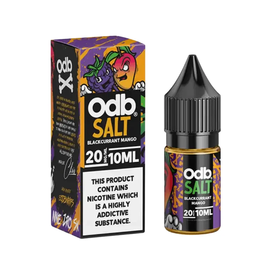 ODB Juice Nic Salts Blackcurrant Mango