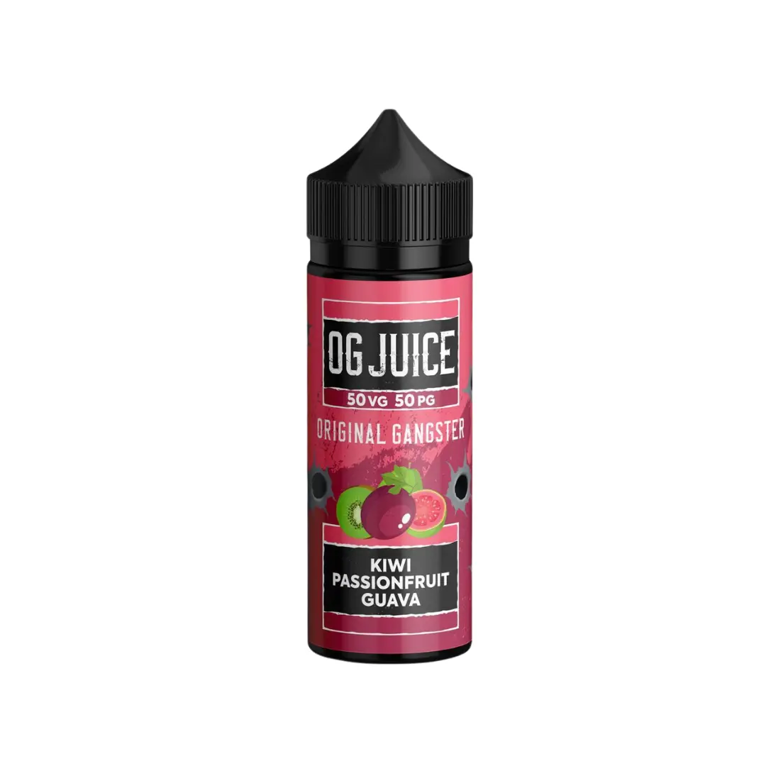 OG Juice 50/50 Kiwi Passionfruit Guava 100ml E-liquid