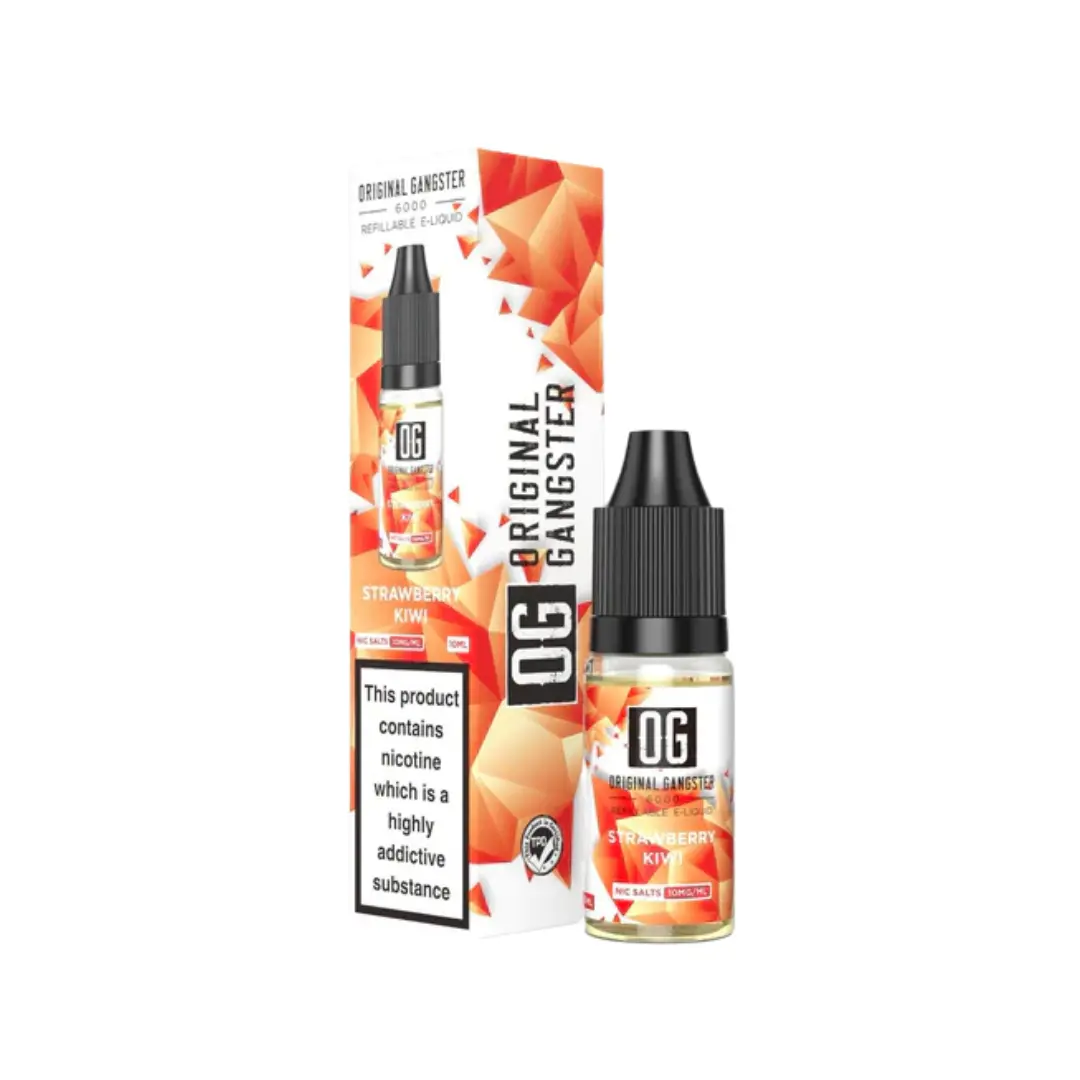 OG Original Gangster 6000 Strawberry Kiwi 10ml Nic Salt E-liquid
