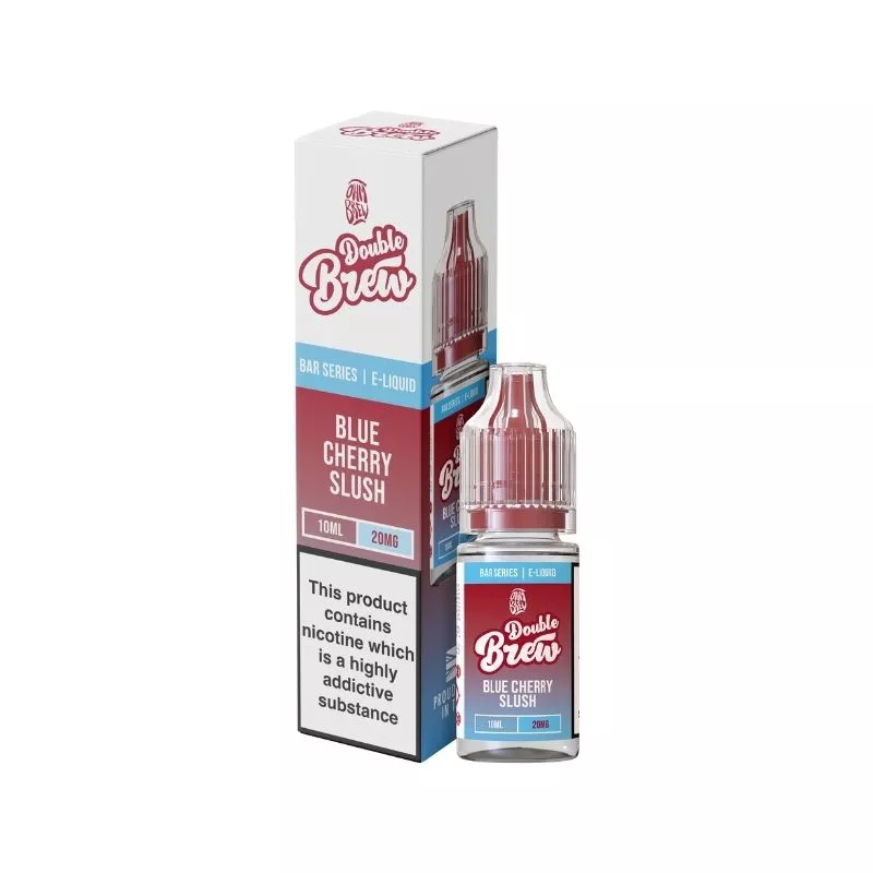 Ohm Brew Double Brew Blue Cherry Slush 10ml Nic Salt