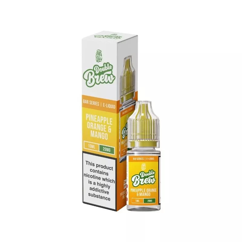 Ohm Brew Double Brew Pineapple Orange & Mango 10ml Nic Salt