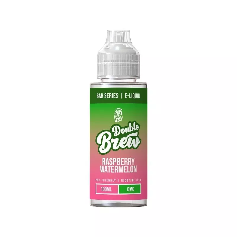 Ohm Brew Double Brew Raspberry Watermelon 100ml Shortfill