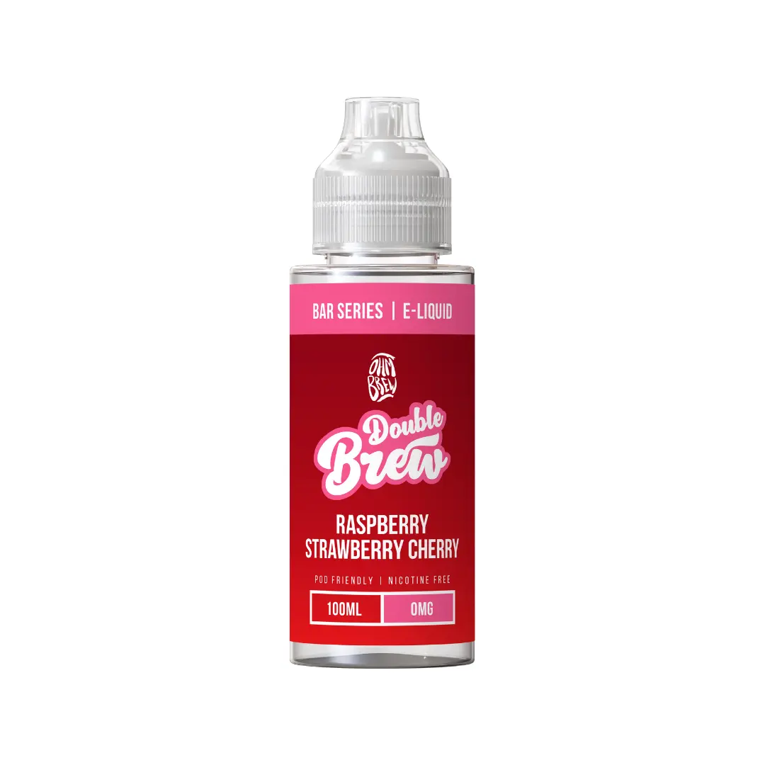 Ohm Brew Raspberry Strawberry Cherry 100ml E-liquid