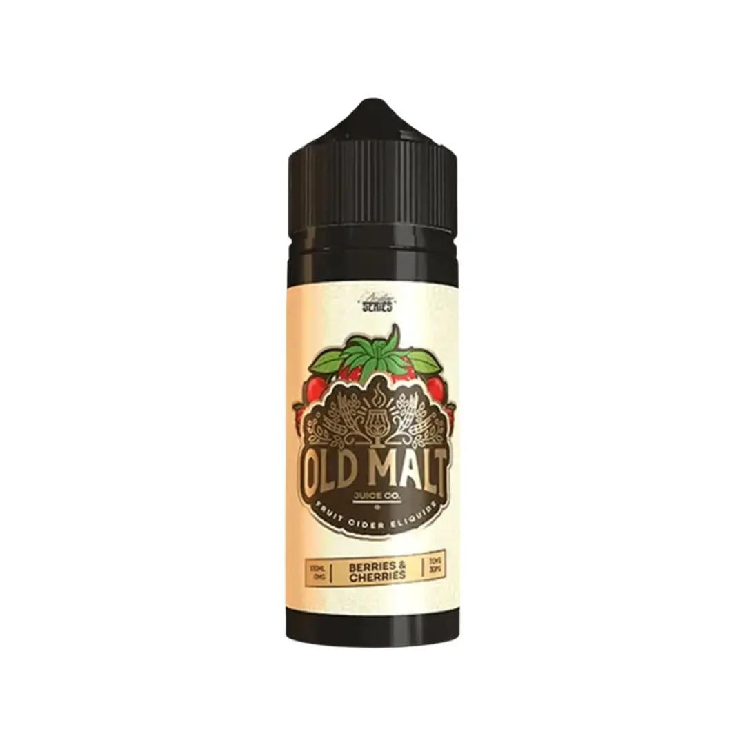 Old Malt Berries & Cherries 100ml Shortfill E-liquid