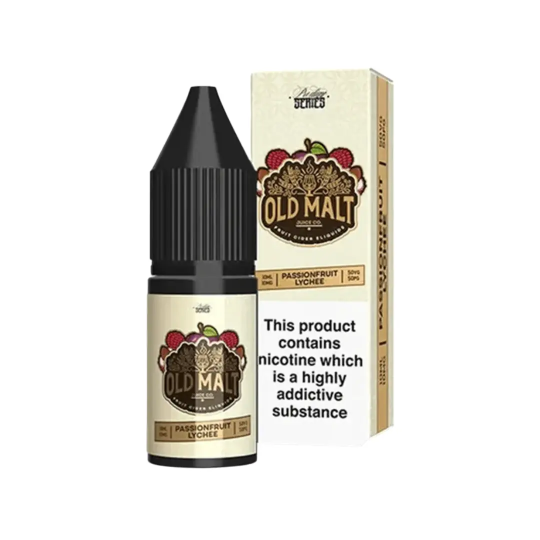 Old Malt Passionfruit Lychee 10ml Nic Salt E-liquid
