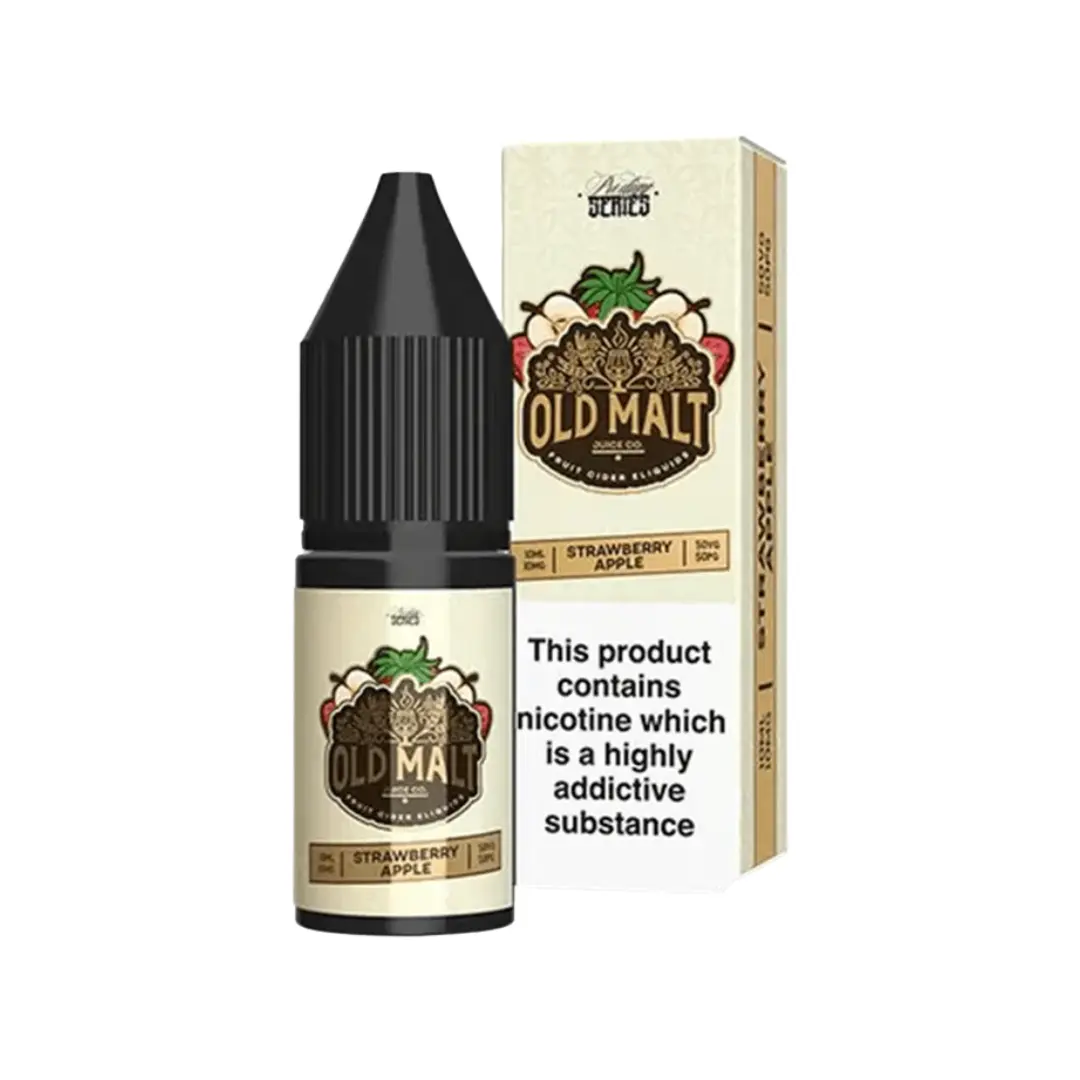 Old Malt Strawberry Apple 10ml Nic Salt E-liquid