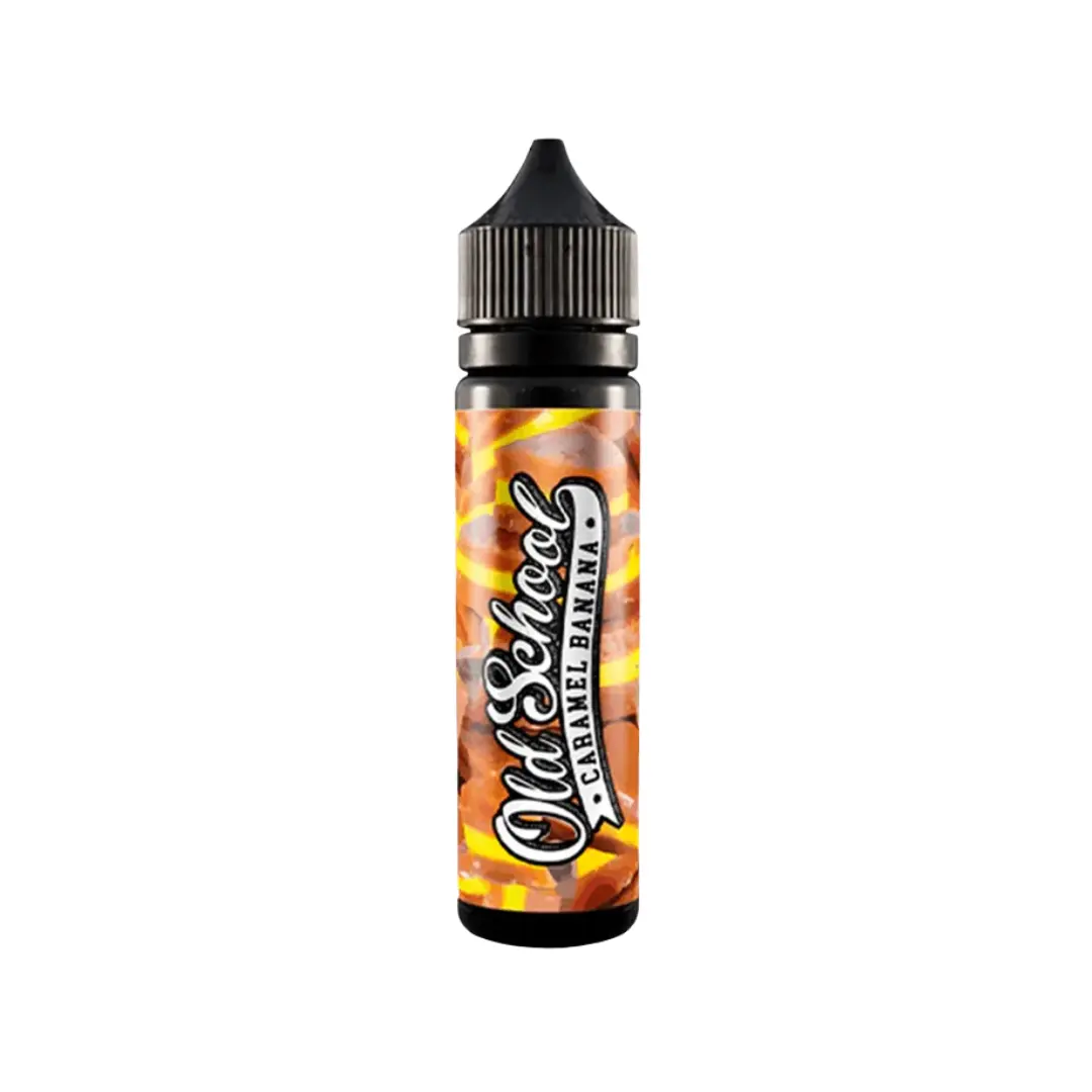 Old School Caramel Banana 50ml Shortfill