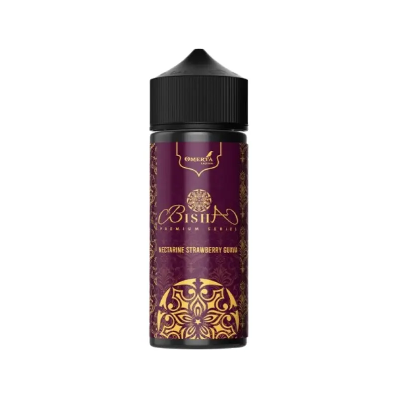 Omerta Bisha Nectarine Strawberry Guava 100ml Shortfill