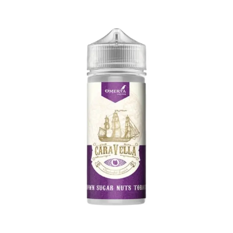 Omerta Caravella Brown Sugar Nuts Classic 100ml Shortfill
