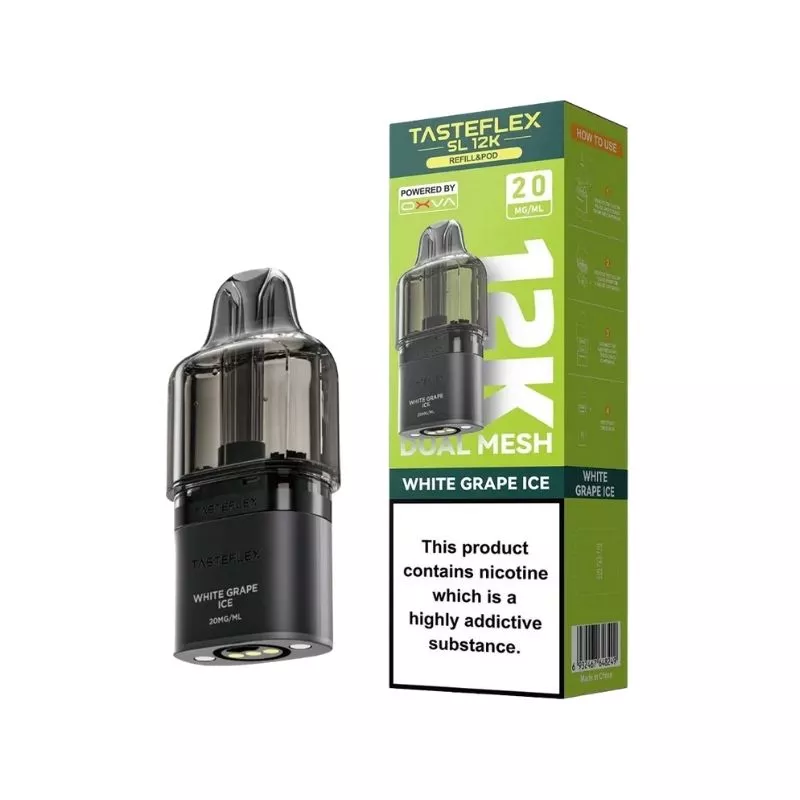 OXVA Tasteflex SL 12K White Grape Ice Refill Pods