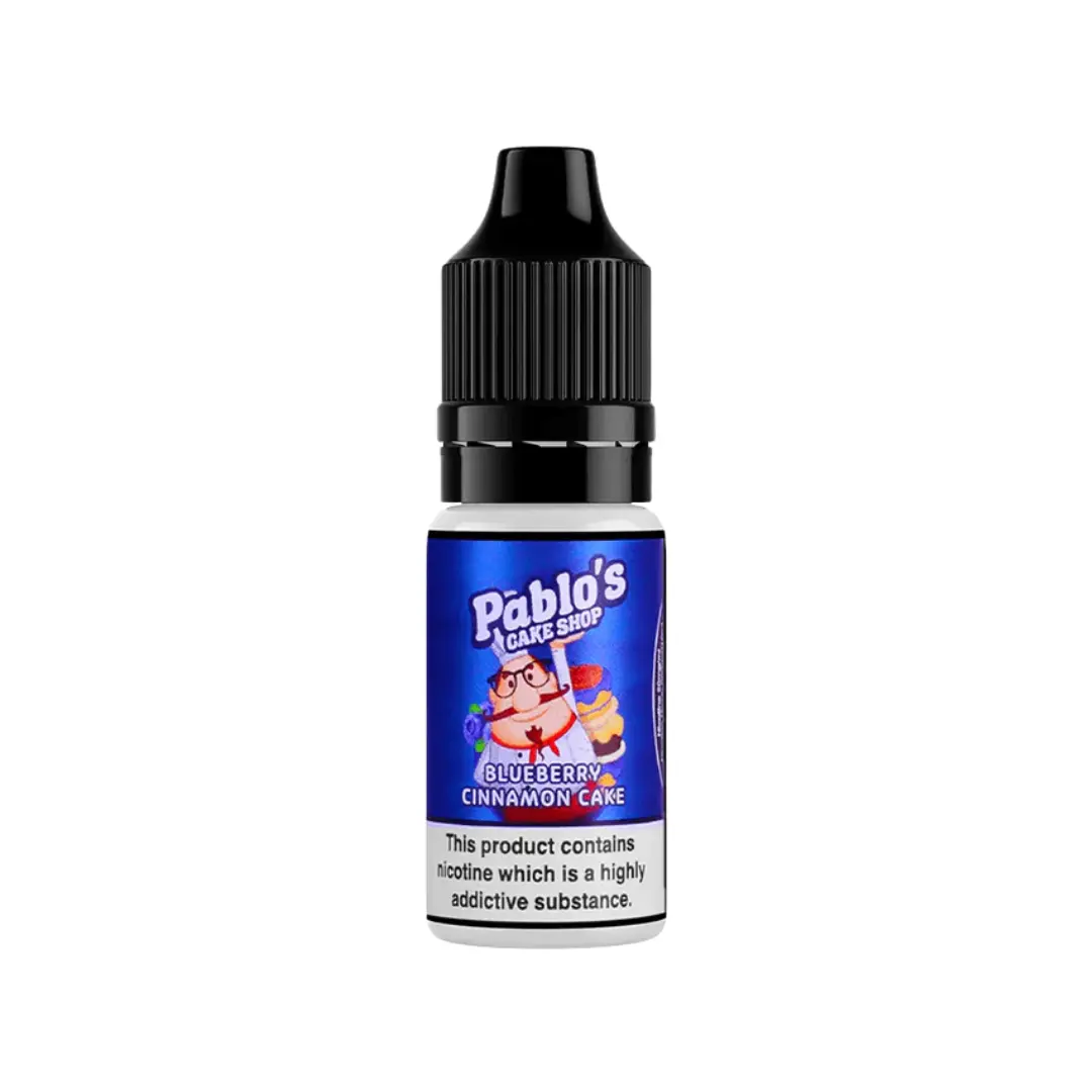 Pablo's Cake Shop Blueberry Cinnamon Cake 10ml Nic Salt E-liquid