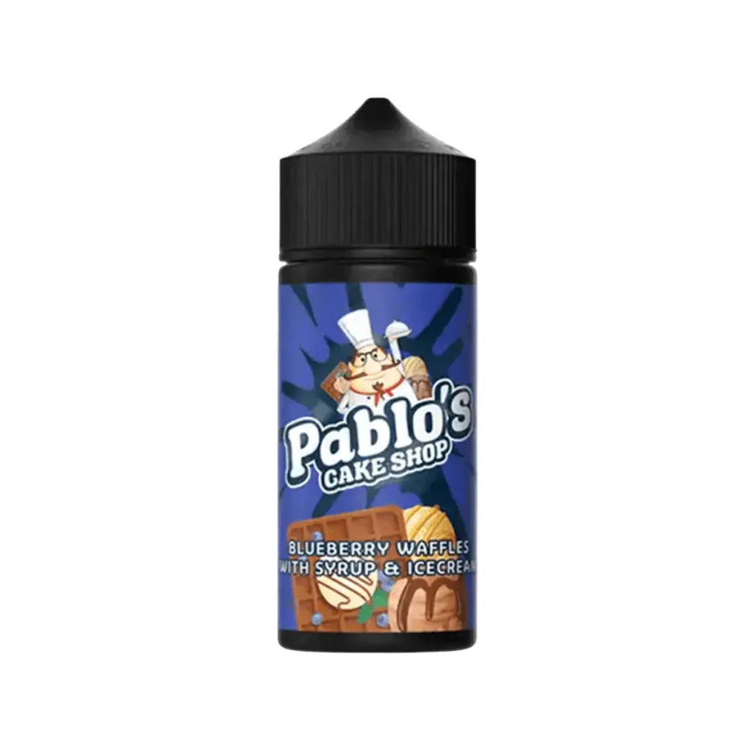 Pablo's Cake Shop Blueberry Waffles with Syrup & Ice Cream 100ml E-liquid
