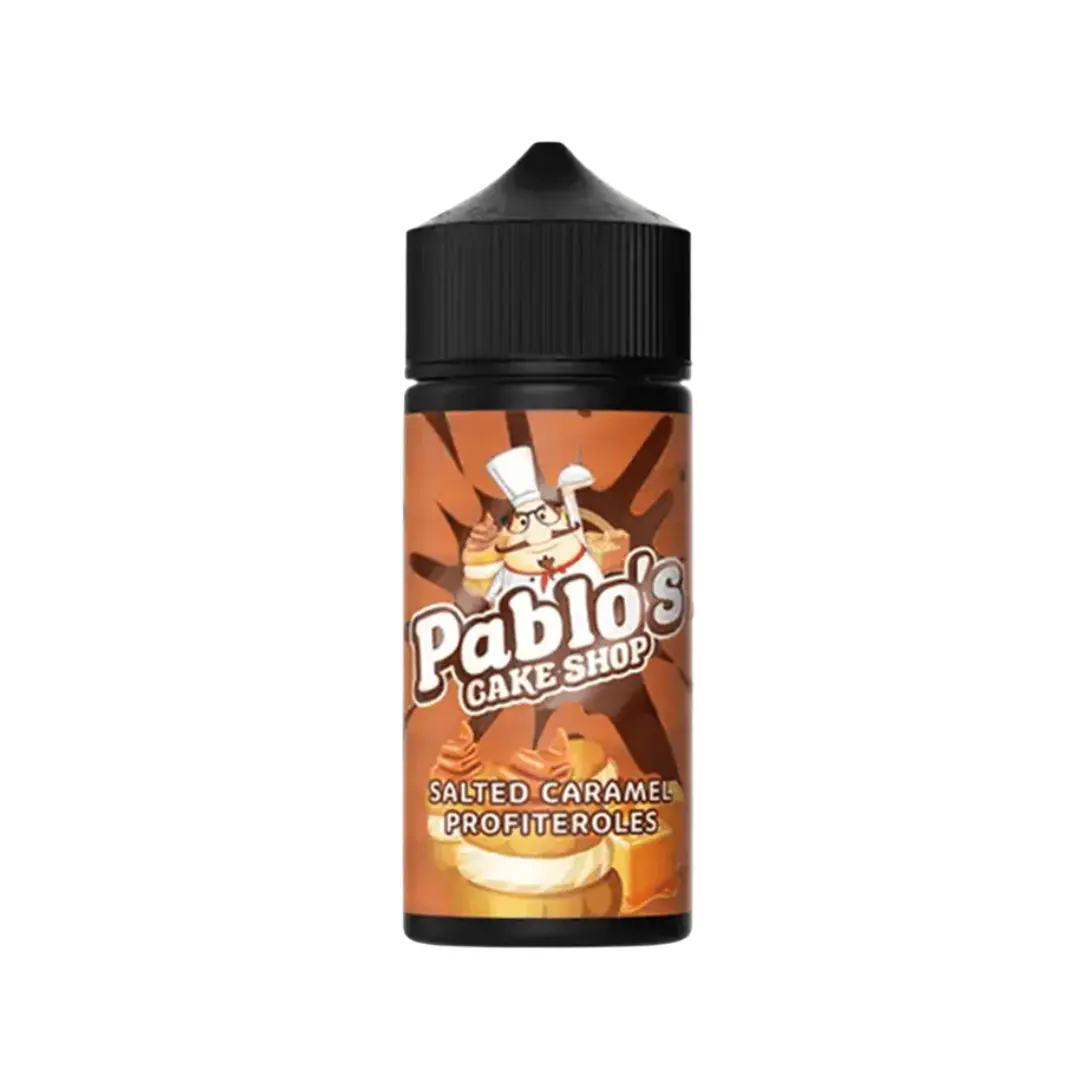 Pablo's Cake Shop Salted Caramel Profiteroles 100ml E-liquid
