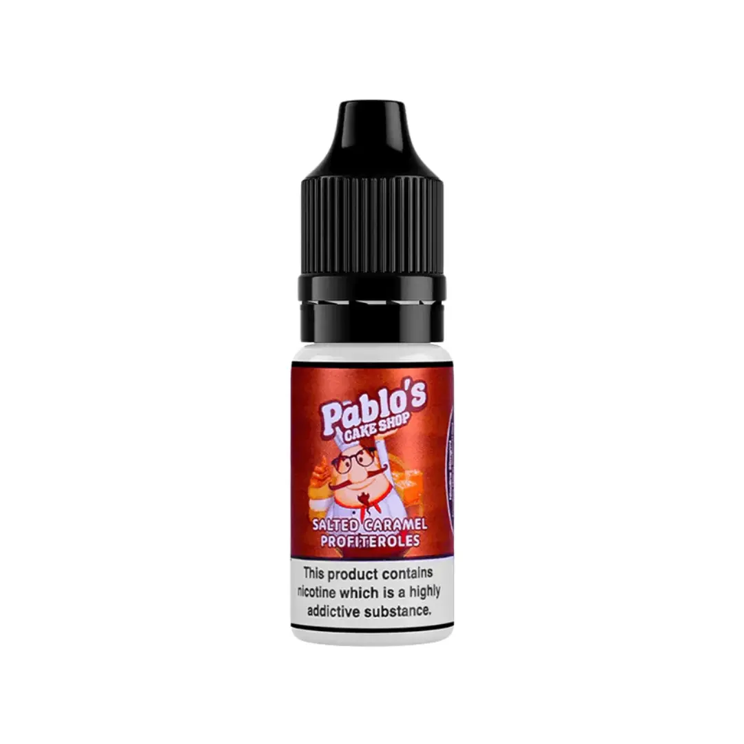 Pablo's Cake Shop Salted Caramel Profiteroles 10ml Nic Salt E-liquid - Image 2