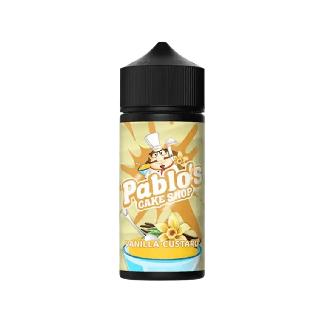 Pablo's Cake Shop Vanilla Custard 100ml E-liquid