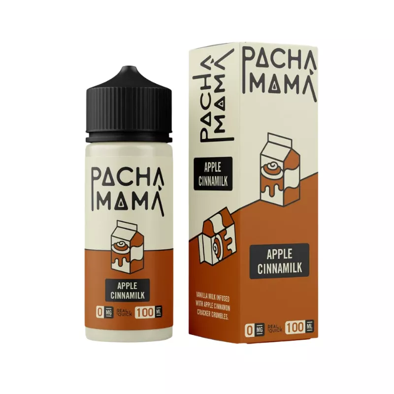 Pacha Mama Desserts Apple Cinnamilk 100ml Shortfill