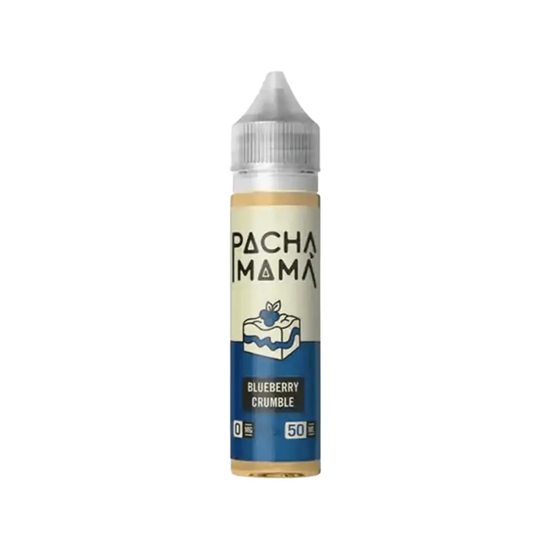 Pacha Mama Desserts Blueberry Crumble 50ml E-liquid