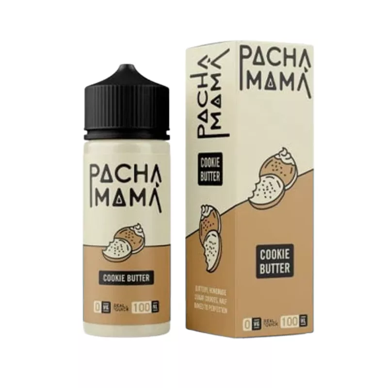 Pacha Mama Desserts Cookie Butter 100ml Shortfill