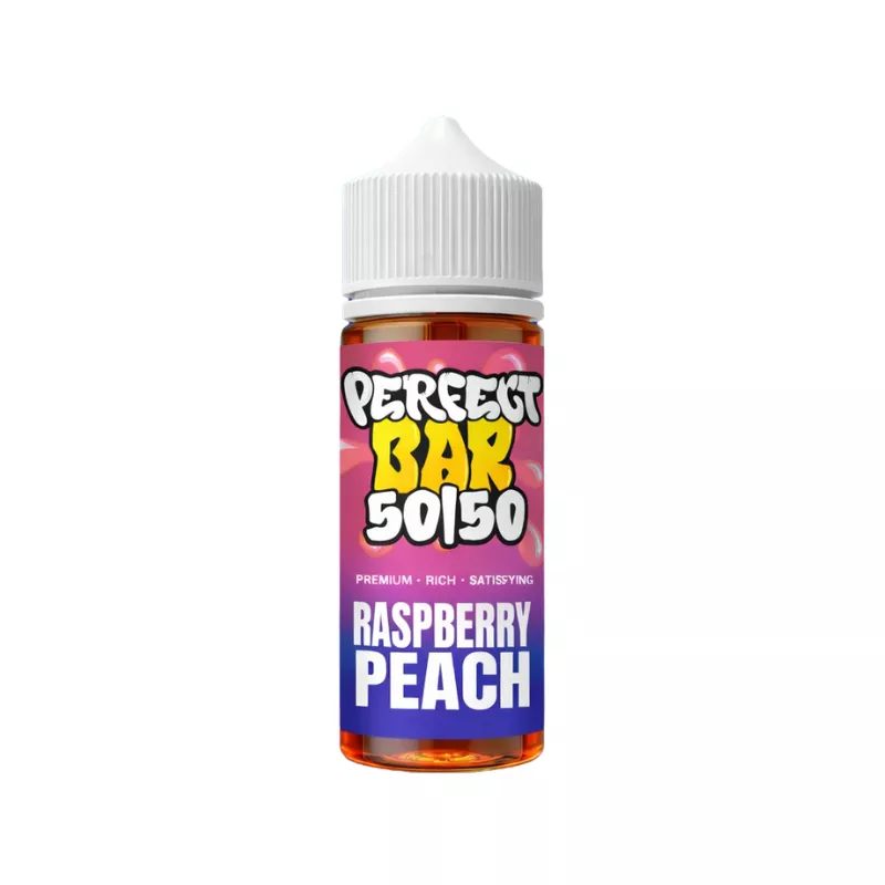 Perfect Bar 50/50 Raspberry Peach 100ml Shortfill