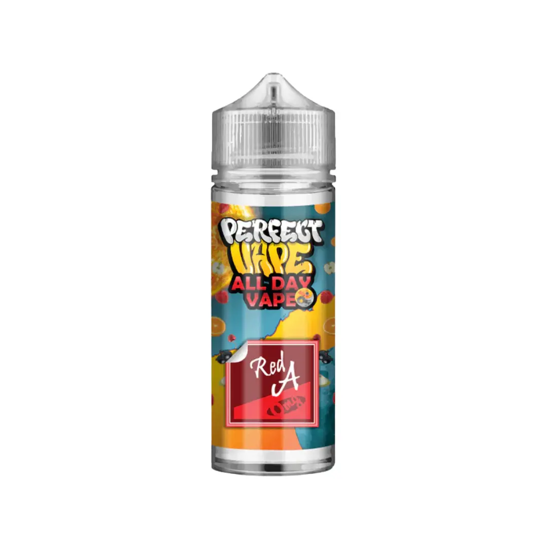 Perfect Vape All Day Vape Red A 100ml Shortfill