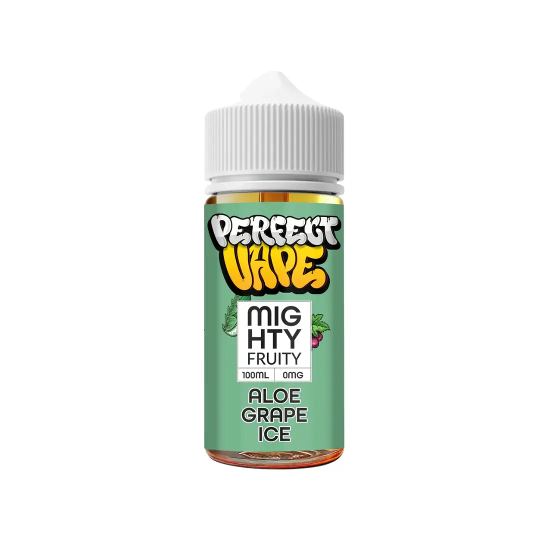 Perfect Vape Mighty Fruity Aloe Grape Ice 100ml Shortfill