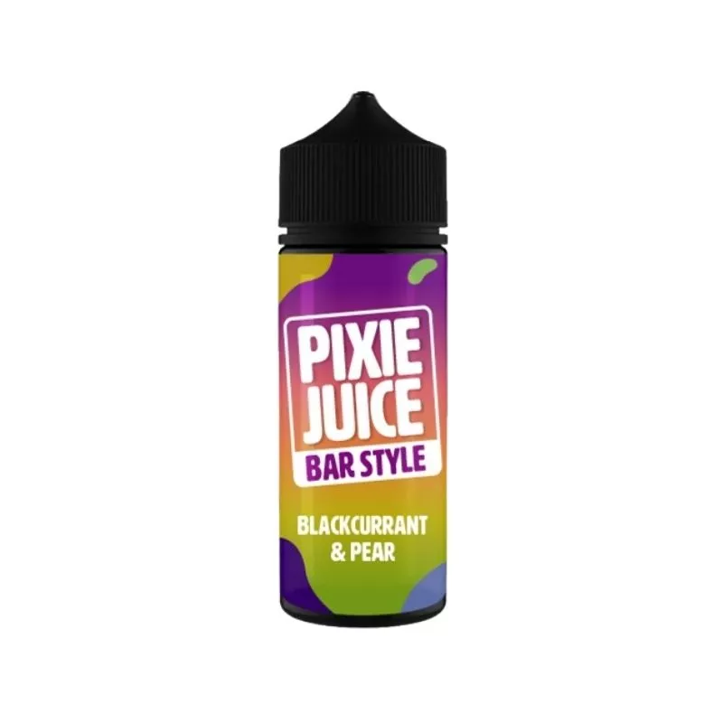 Pixie Juice Bar Style Blackcurrant & Pear 50/50 100ml Shortfilll