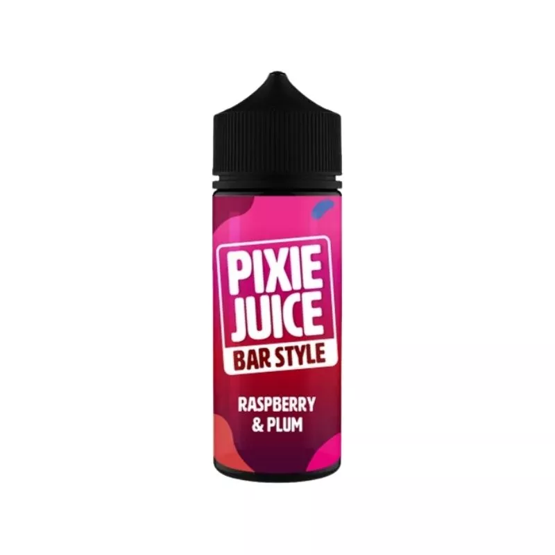 Pixie Juice Bar Style Raspberry & Plum 50/50 100ml Shortfilll