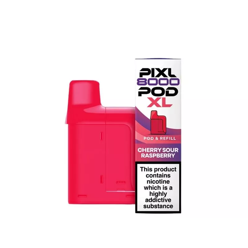 PIXL 8000 Cherry Sour Raspberry Refill Pods