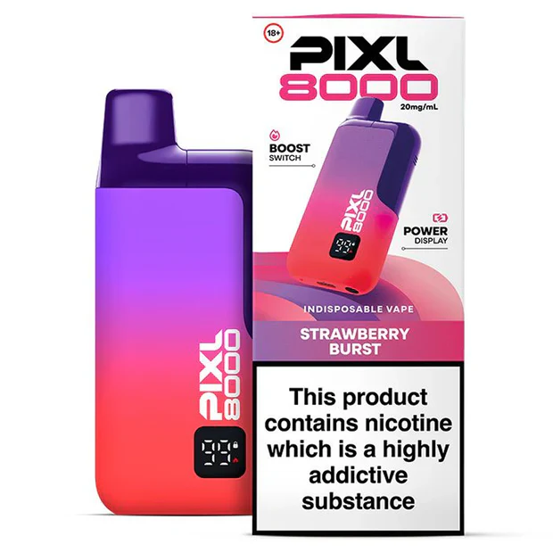 PIXL 8000 Prefilled Pod Vape Kit - Image 6